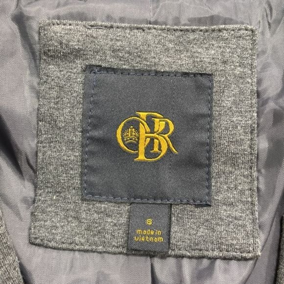 RELISTED Grey Blazer OBR Mustard Yellow Trim - Picture 4 of 12